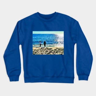 Make New Friends at the Beach Crewneck Sweatshirt